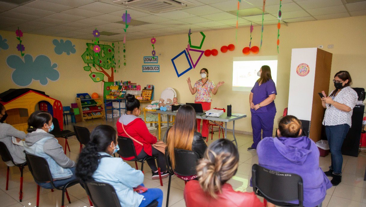 Ciudad Mujer impartió charlas educativas sobre Lactancia Materna y Planificación Familiar, como un derecho humano de las mujeres.